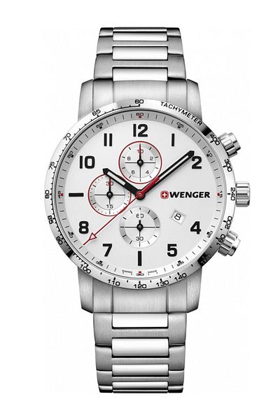 Wenger Ceas bărbătesc 01.1543.110, cuarț, 44mm, 10ATM