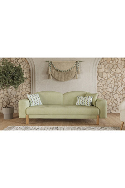 Modalife Bohem Plus Kanepe, Üçlü Koltuk, Salon Oturma Odası Üçlü Kanepe, Yataklı, İskandinav