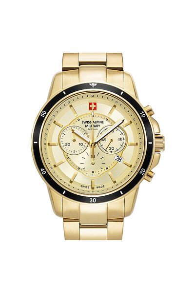 Swiss Alpine Military Ceas bărbați Swiss Military 7089.9111, cuarț, 44 mm, 10ATM