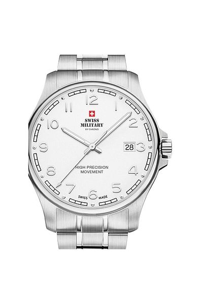 Swiss Military Mens Watch By Chrono Sm30200.17, Quartz, 39mm, 5atm