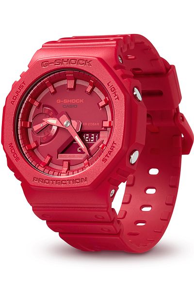 Casio Mens Watch Casio GA-2100-4AER, Quartz, 45mm, 20ATM