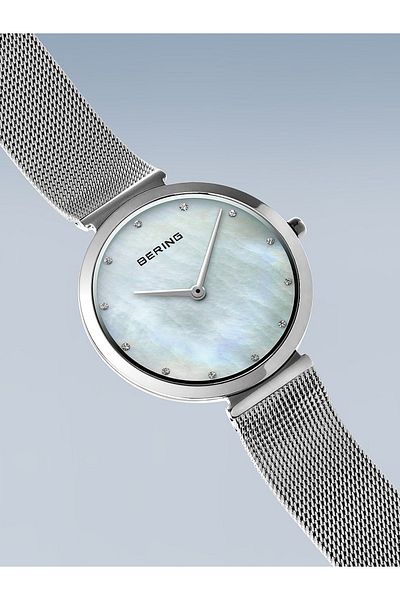 Bering Ceas de damă 18132-004, cuarț, 32mm, 3atm