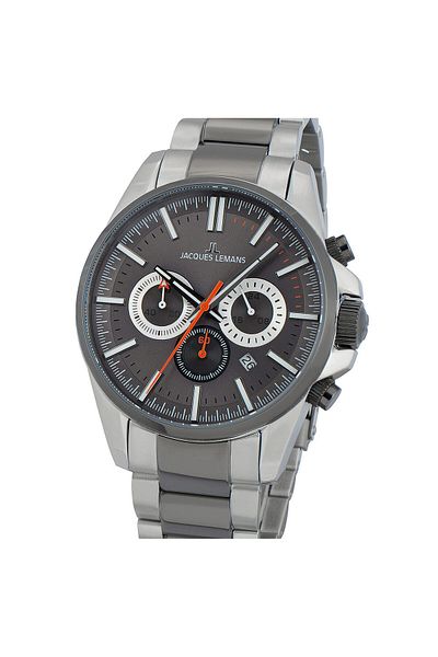 Jacques Lemans Ανδρικό Ρολόι 1-2119e, Quartz, 44mm, 10atm
