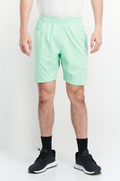 adidas Men Sportswear Fit Brand Logo Training Shorts, Green