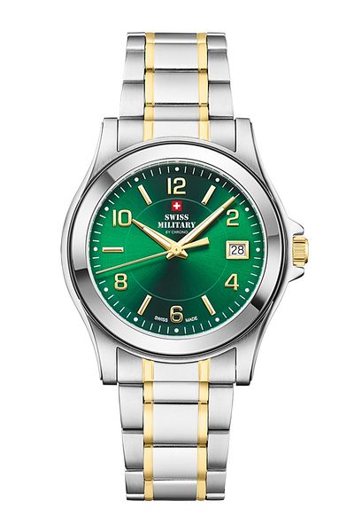 Swiss Military Mens Watch Sm34002.28, Quartz, 39mm, 5atm