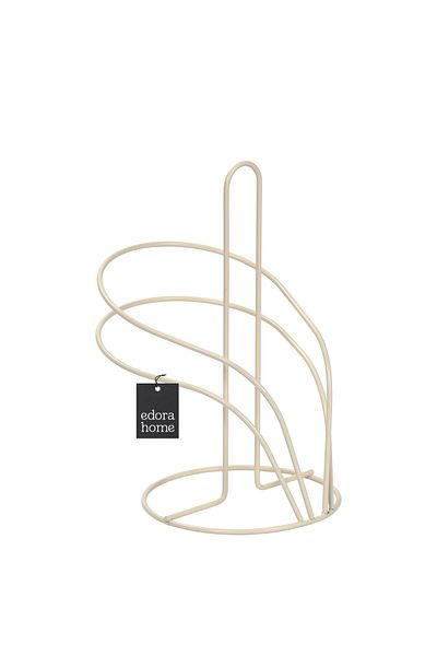 Edora Home Μπεζ ρολό χαρτιού Swan - Θήκη για πετσέτες, θήκη για χαρτοπετσέτες Κουζίνα Μπάνιο Παιδικό Υπνοδωμάτιο Αξεσουάρ - Μεταλλικό ανοξείδωτο