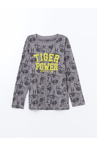 LC Waikiki Lcw Kids Crew Neck Boy Pajamas Set