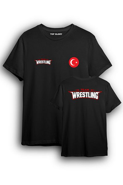 TOP GLORY Εθνική ομάδα Storm Wrestling - Μπλουζάκι ράγκλεστ WRSL9101