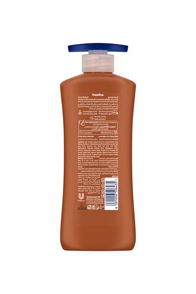 Vaseline لوشن العناية المركزة للجسم للبشرة الجافة إلى الجافة جدًا بخلاصة الكاكاو 400 مل