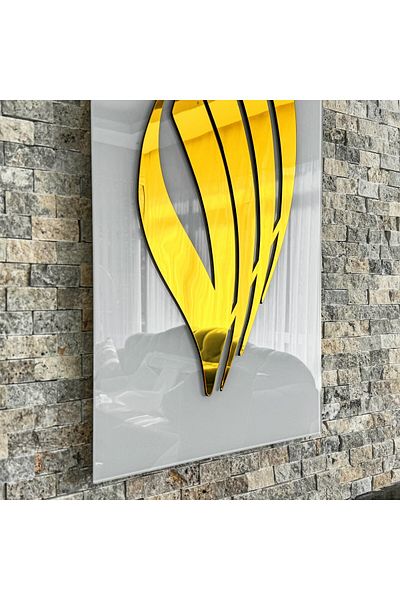 iwa concept Cuvântul lui Allah Design vertical Decor islamic din sticlă