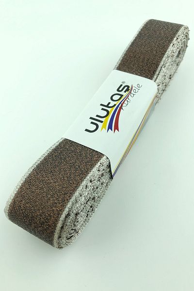 Hayalperest boncuk Ασημί 2,5 cm 10 Mt Κορδέλα
