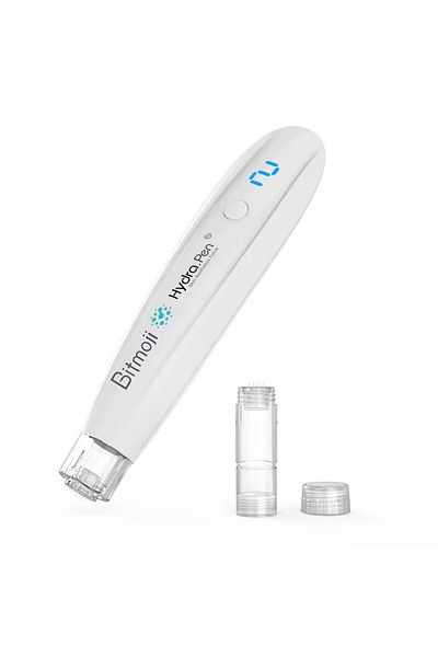 Bitmoji Hydra Pen Needle-Free Mesotherapy Device Facial Trace Blemish Wrinkle Removal Dermapen Machine