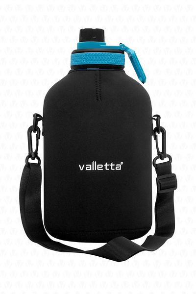 valletta Winta Bpa Free Motivational Water Bottle 2.5 Lt Blue Water Bottle, Water Bottle, Water Bottle