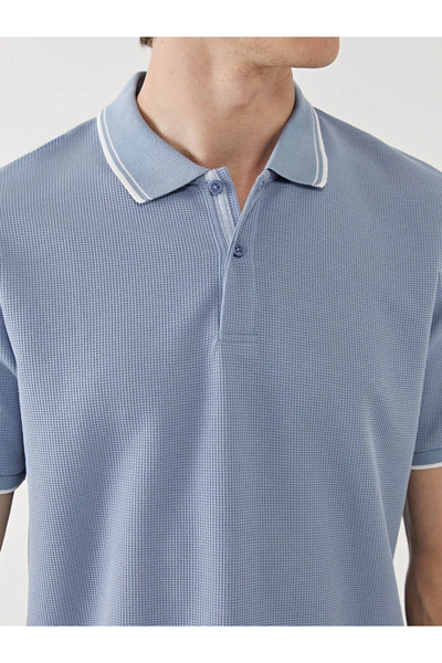 LC Waikiki Pánské tričko s krátkým rukávem LCW Vision Polo Collar