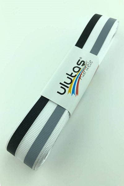 Hayalperest boncuk Κορδέλα Grosgrain με ρίγες 10 Mt