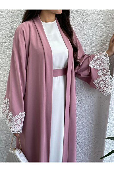 MELEK ARAZ Ροζ Elif Model Abaya