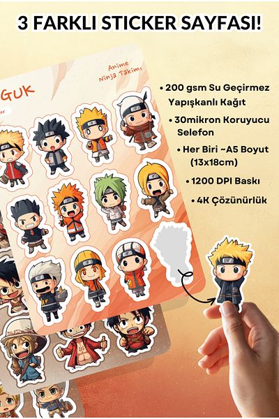 GUGUK Anime Adventure Sticks - Leaves