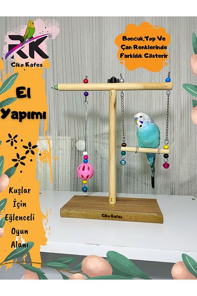 Ciko Kafes Fun Playground for Loving Parrots of Paradise for Loving Budgies