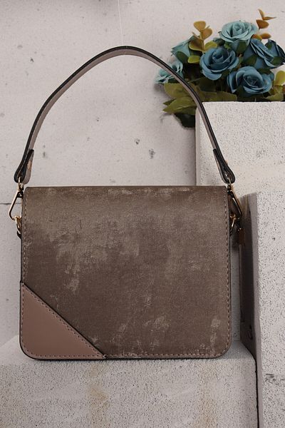 weem bag Weembag 420 Suede Siena Clutch чанта