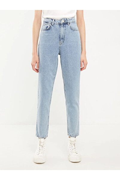 kleshus Νέα σεζόν Penolope Γυναικεία Ανοιχτό Μπλε Snow Washed Mom Jean