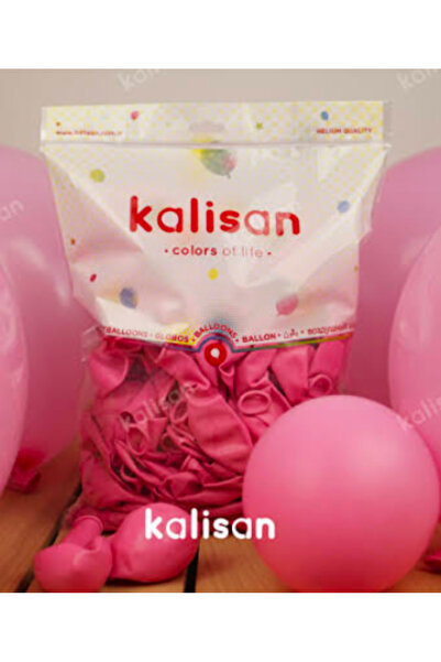 Çemrek Süs Parti Kalisan Balon 12 İnç Dekorasyon Balonu 100 lü Paket