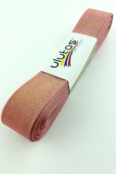 Hayalperest boncuk Glittered 2.5 Cm 10 Mt Ribbon
