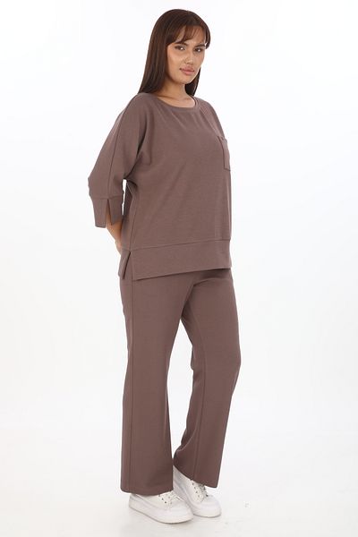 EXİTLİNE Women's Loose Fitting Mink Suit