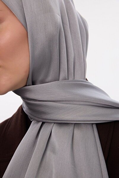 cs camellia scarf Σάλι Idol Saten Janjan - Ασημί