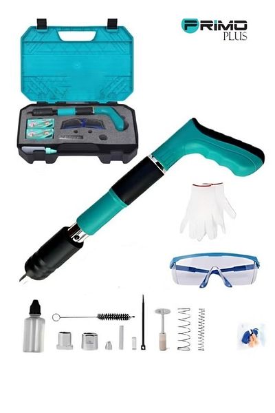 Primo Plus Pneumatic nail drill for steel piercing and multi-color riveting