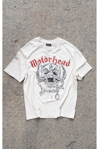 Overdrive Μπλουζάκι Motörhead White Oversize