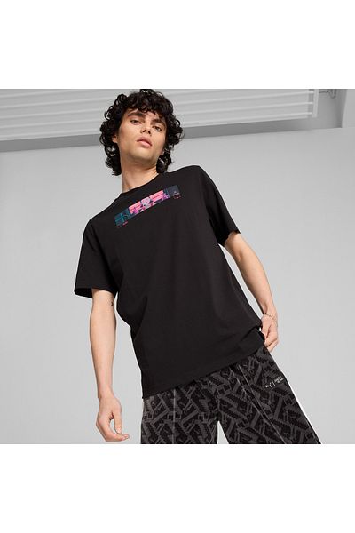 Puma X Squid Game Men's Black T-Shirt