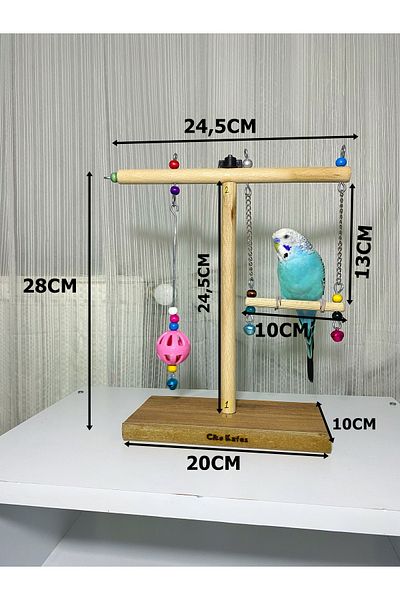 Ciko Kafes Fun Playground for Loving Parrots of Paradise for Loving Budgies