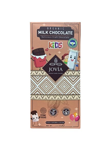 Jovia Organik Sütlü Çikolata (Çocuk) 40 gr
