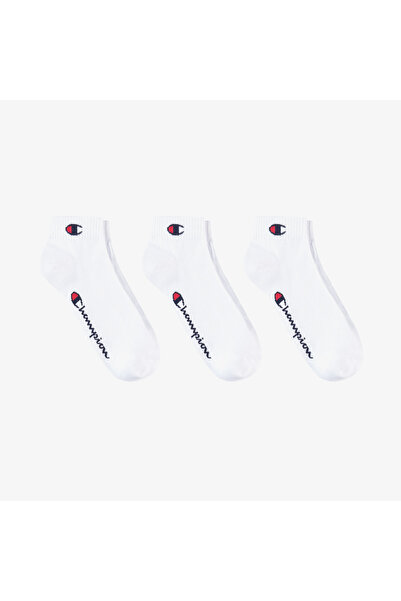 Champion 3pk Quarter Unisex Beyaz Çorap