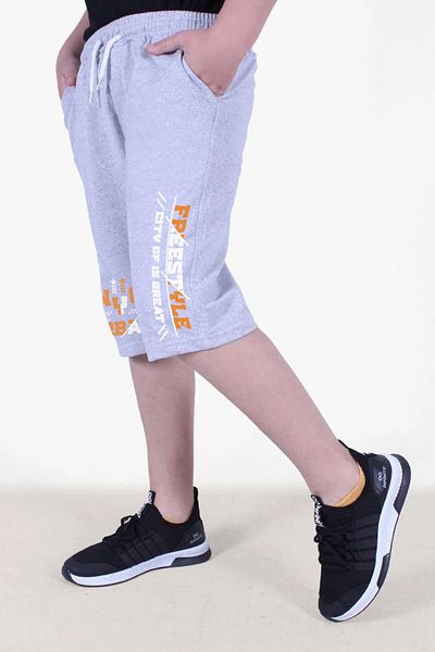 FYK COLLECTİON Urban Printed Boy's Double Pocket Capri