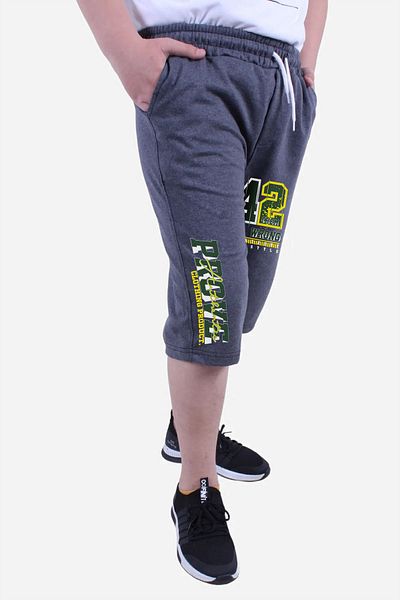 FYK COLLECTİON Wrong Printed Boy's Double Pocket Capri