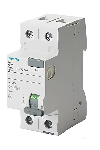 Siemens 2x40a 30ma Kaçak Akım Rölesi 40 Amper
