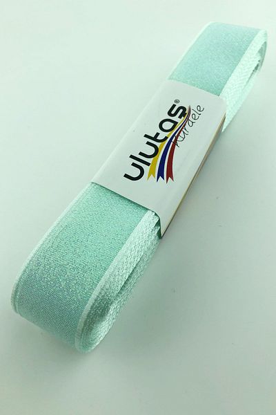 Hayalperest boncuk Κορδέλα Water Green Glitter 2,5 εκ