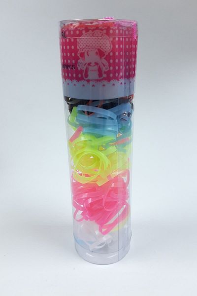 Hayalperest boncuk Colorful Rubber Hair Braid Set