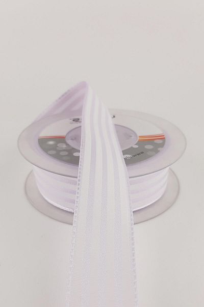 Hayalperest boncuk Κορδέλα ταφτά ριγέ 2,5 cm 20 Mt