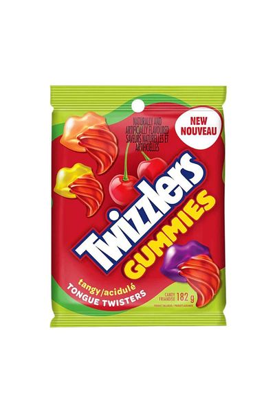 Hershey's Twizzlers Gummies - 182 Gr Tongue Twisters Confectionery
