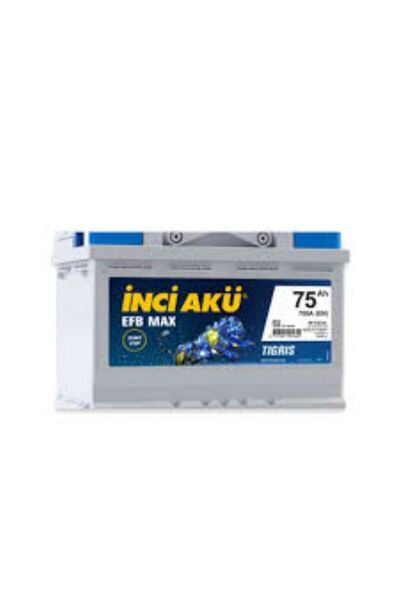 İnci İnci 75 Ah Start Stop Efb Pantera 12V 75AH 730CCA Inci 75 Ah 600A