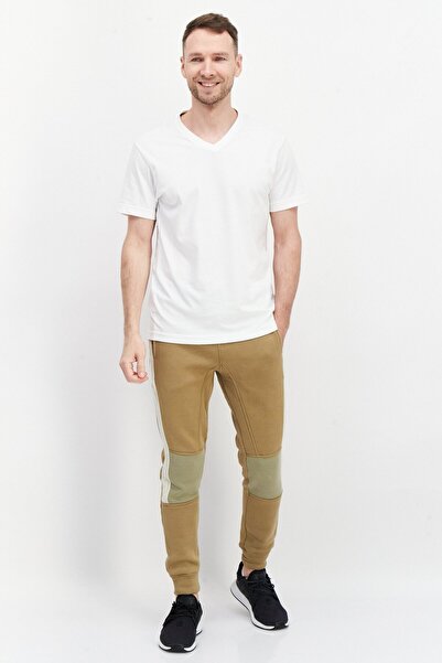 Burnside Men Regular Fit Plain Sweatpants, Brown