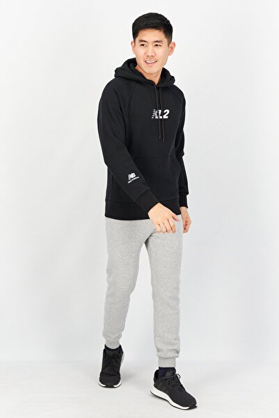 New Balance Men Sportswear Fit Long Sleeve Outdoor Sweatshirt, Black