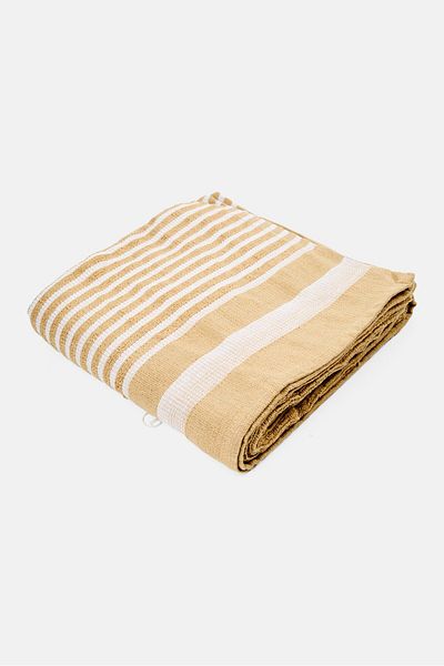 Muy Mucho Textured Bath Towel 160 L X 97 H Cm, Tan