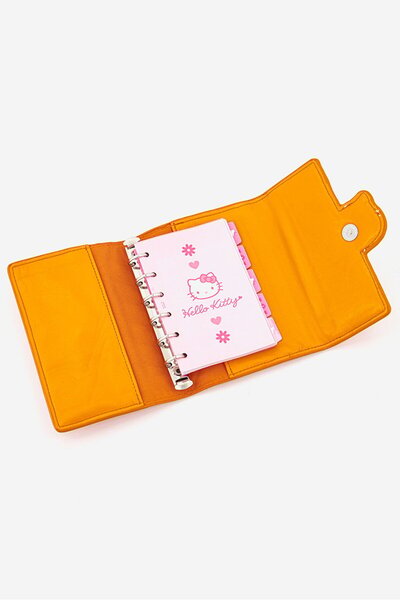 SANRIO Hello Kitty Organizer Face Wallet 16 H x 12 L cm, Orange