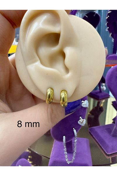 Arescollection Stainless Steel Bombed Earring Earrings 1 Pair