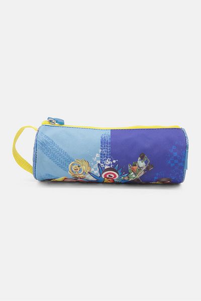 Mickey Mouse Kids Boy Pencil Case 21 L x 13 H x 8 W cm, Blue