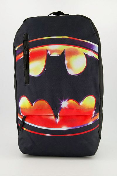 Batman Kids Batman Classic Logo Backpack 48 H x 32.5 L x 6 W cm, Black