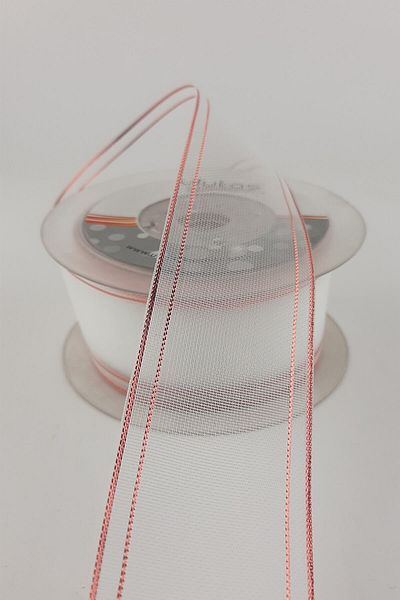 Hayalperest boncuk Red Colored Glitter Chiffon Ribbon 20 Mt